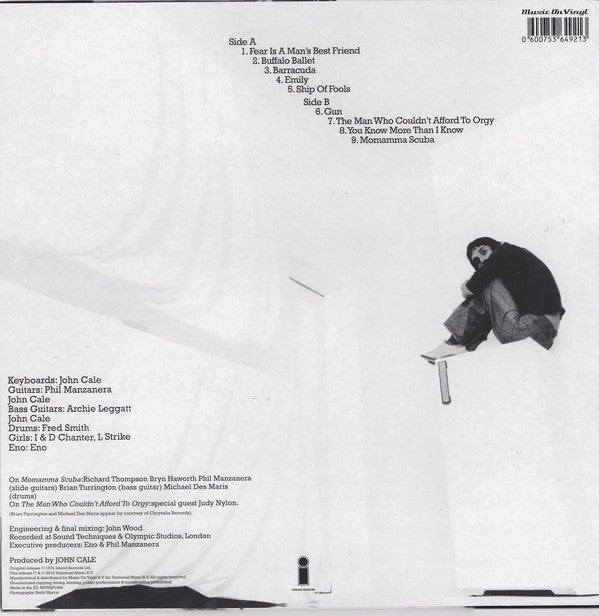 John Cale : Fear (LP, Album, RE, 180)