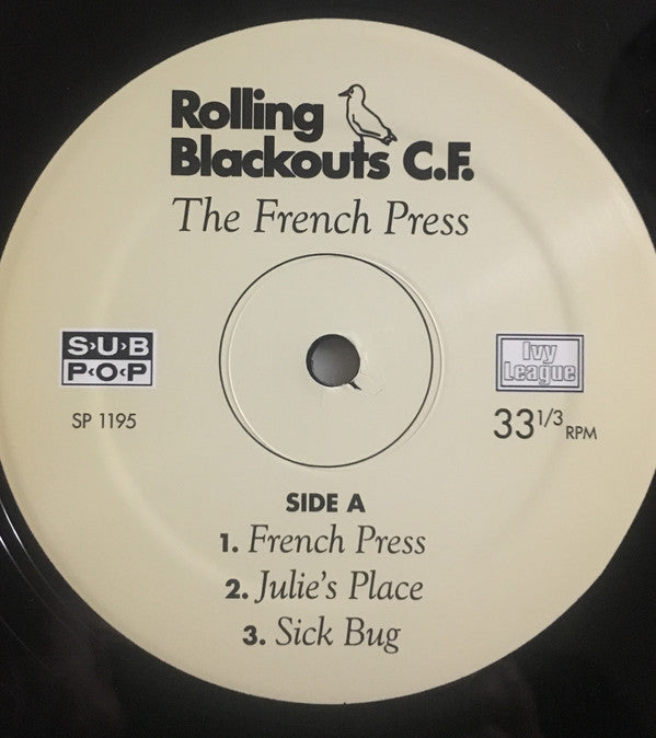 Rolling Blackouts C.F.* : The French Press (12", EP)