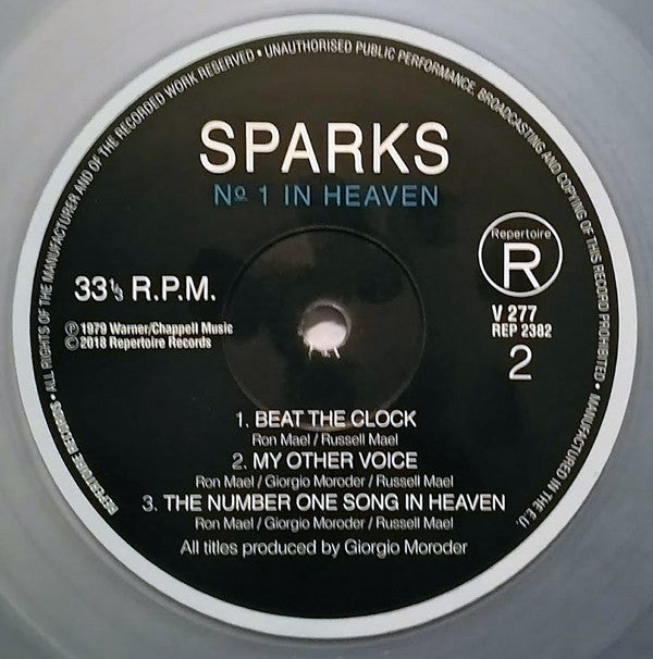 Sparks : No.1 In Heaven (LP, Album, Ltd, RE, Tra)