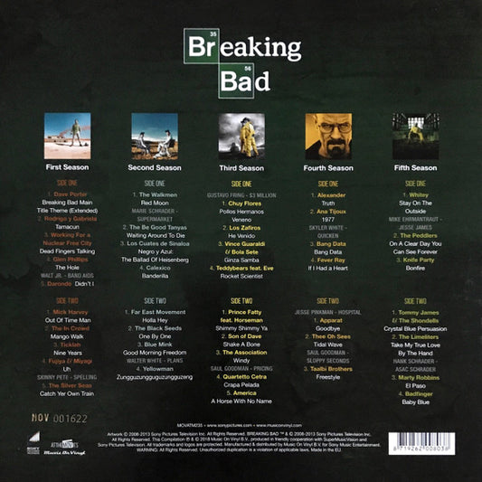 Various : Breaking Bad  (Box, Comp, Ltd, Num, S/Edition + 5x10", Alb)