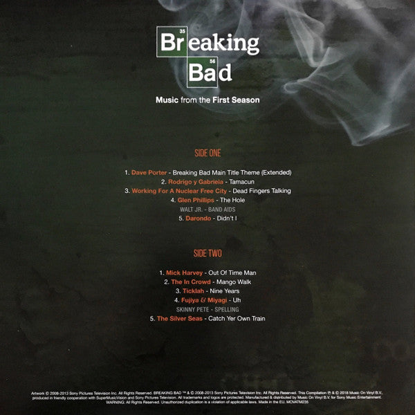 Various : Breaking Bad  (Box, Comp, Ltd, Num, S/Edition + 5x10", Alb)
