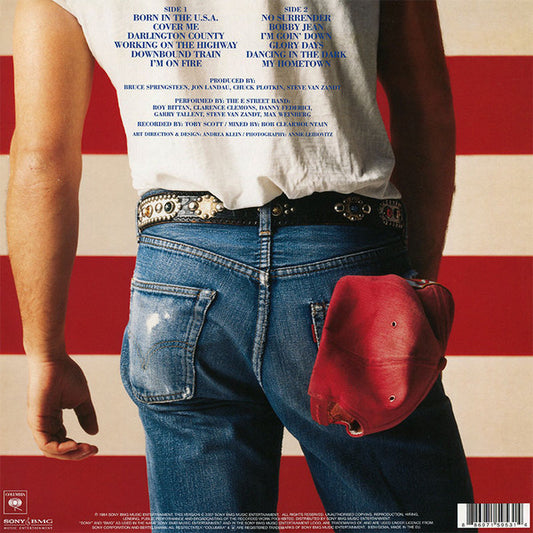 Bruce Springsteen : Born In The U.S.A. (LP, Album, RE, Mis)