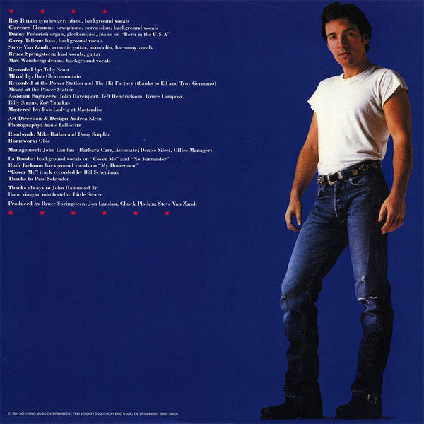 Bruce Springsteen : Born In The U.S.A. (LP, Album, RE, Mis)