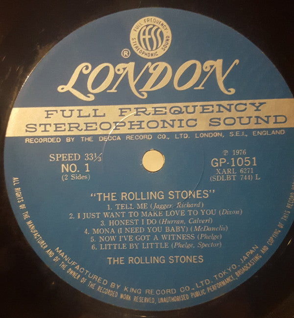 The Rolling Stones : The Rolling Stones (LP, Album, RE)