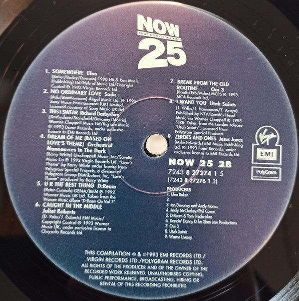 Various : Now That's What I Call Music! 25 (2xLP, Comp)