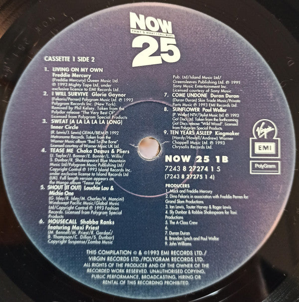 Various : Now That's What I Call Music! 25 (2xLP, Comp)