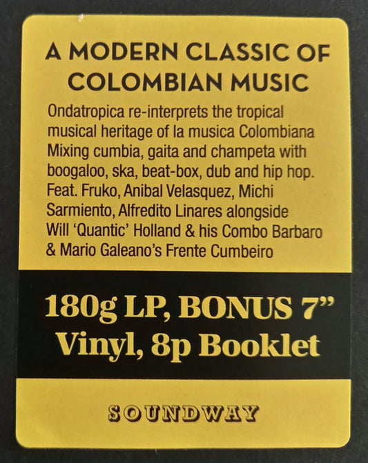Ondatrópica : Ondatrópica (3xLP, Album, RP + 7")