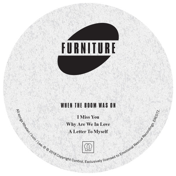Furniture : When The Boom Was On (12", RE)