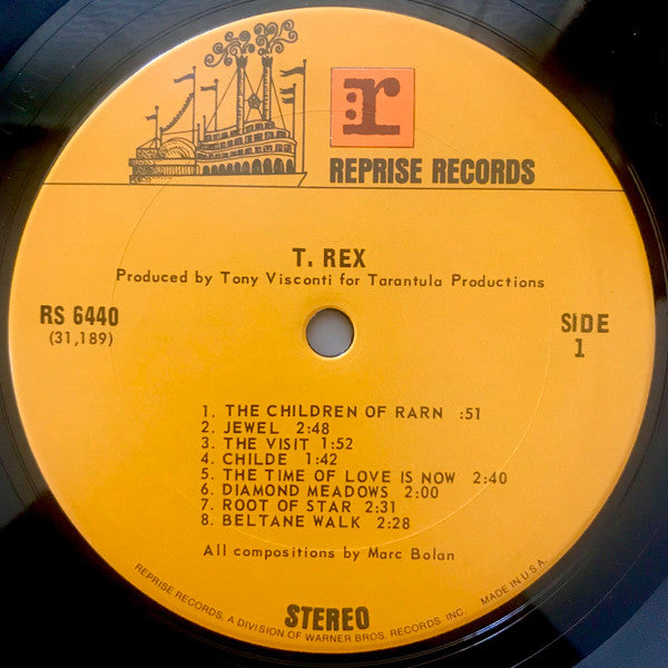 T. Rex : T. Rex (LP, Album, San)