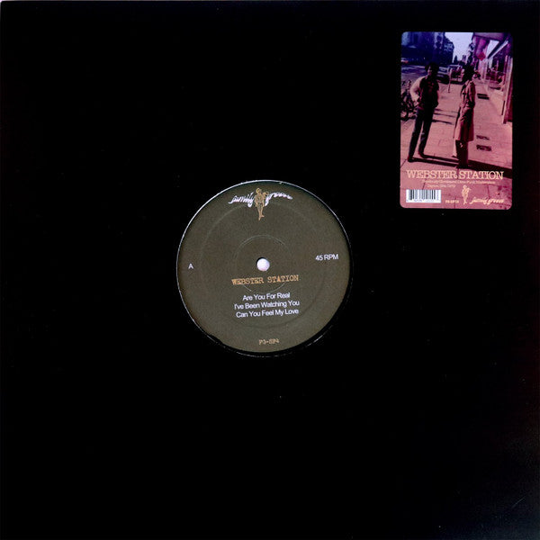 Webster Station : Are You For Real (12", EP, RP)