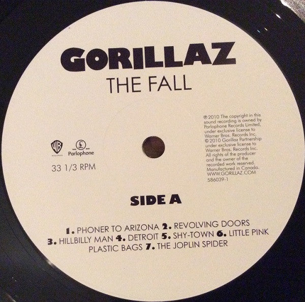 Gorillaz : The Fall (LP, Album, RSD, Ltd, RE, Gre)