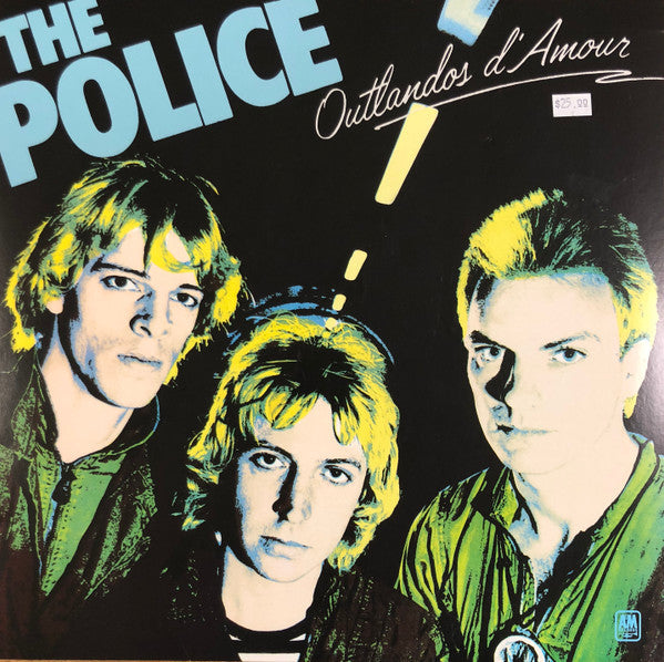The Police : Outlandos D'Amour (LP, Album, RE, RM, Hal)