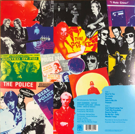 The Police : Outlandos D'Amour (LP, Album, RE, RM, Hal)
