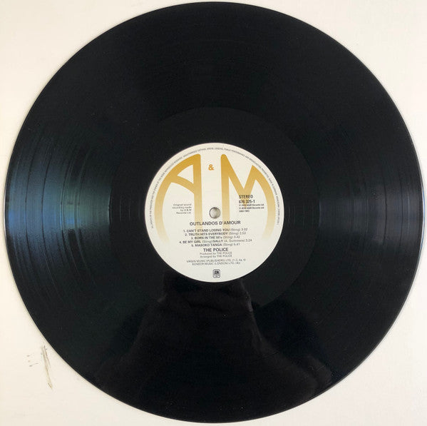 The Police : Outlandos D'Amour (LP, Album, RE, RM, Hal)