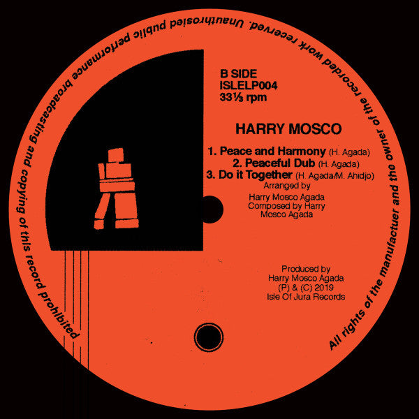 Harry Mosco : Peace & Harmony (LP, Album, RE)