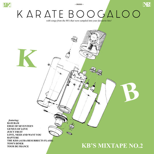 Karate Boogaloo : KB's Mixtape No. 2 (LP, Album, Mono)