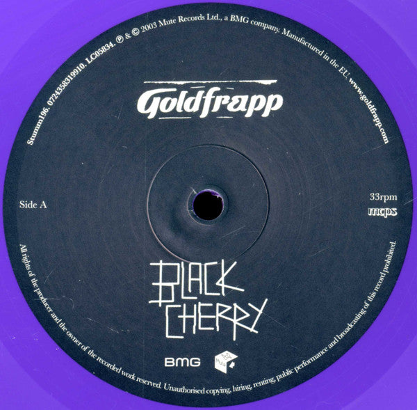 Goldfrapp : Black Cherry (LP, Album, Ltd, RE, S/Edition, Pur)