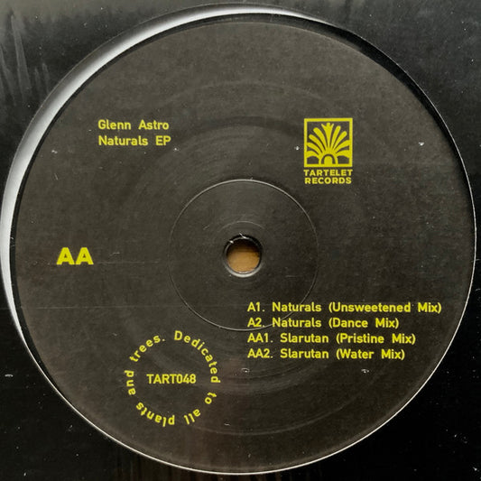 Glenn Astro : Naturals  (12", EP)
