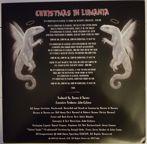 Barnes & Barnes : Holidaze In Lumania (LP, Album, Ltd, S/Edition)