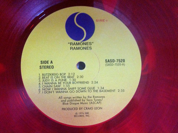 Ramones : Ramones (LP, Album, Ltd, RE, Red)