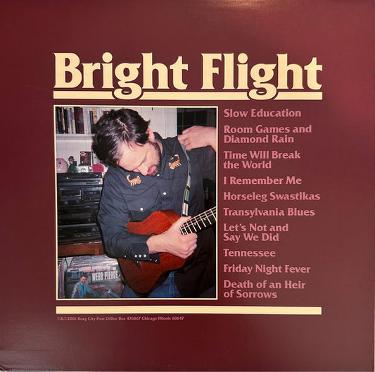 Silver Jews : Bright Flight (LP, Album, RP)