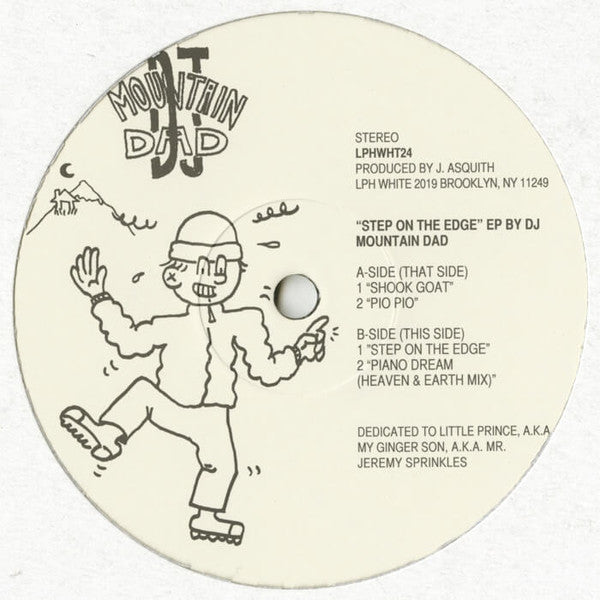 DJ Mountain Dad : Step On The Edge EP (12")