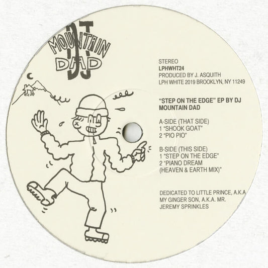 DJ Mountain Dad : Step On The Edge EP (12")