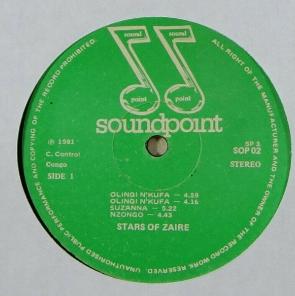 Various : Stars Of Zaire Vol. 4 (LP, Comp)