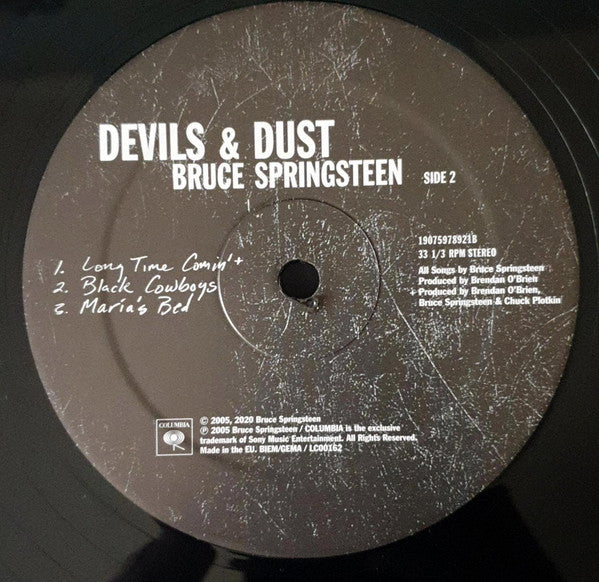 Bruce Springsteen : Devils & Dust (2xLP, Album, RE)