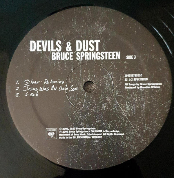 Bruce Springsteen : Devils & Dust (2xLP, Album, RE)