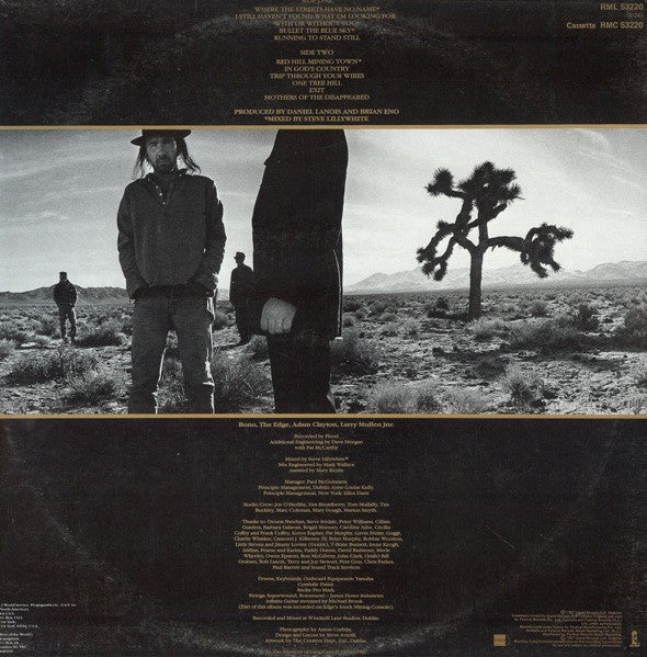 U2 : The Joshua Tree (LP, Album)