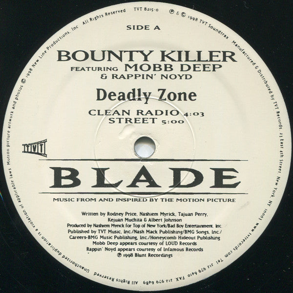 Bounty Killer : Deadly Zone (12")