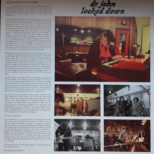 Dr. John : Locked Down (LP, Album)