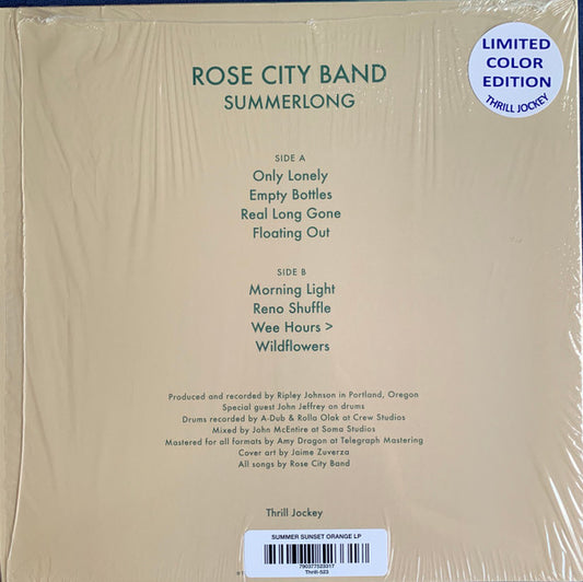 Rose City Band : Summerlong (LP, Album, Ltd, Ora)