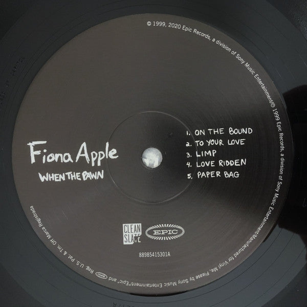 Fiona Apple : When The Pawn (LP, Album, Club, RE, 180)