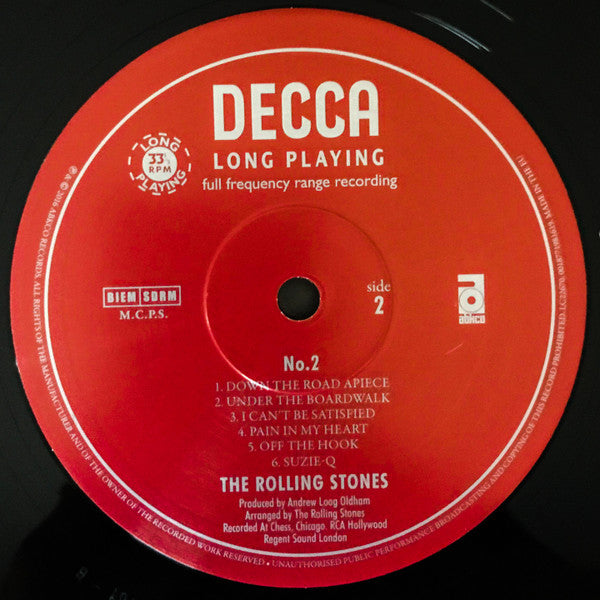 The Rolling Stones : No.2 (LP, Album, Mono, RE, RM, 180)