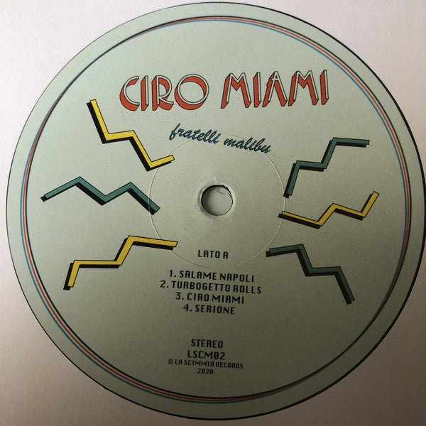 Fratelli Malibu : Ciro Miami (LP, Album)