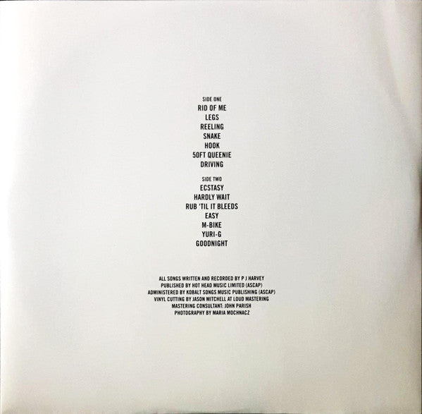 PJ Harvey : 4-Track Demos (LP, Album, RE, 180)