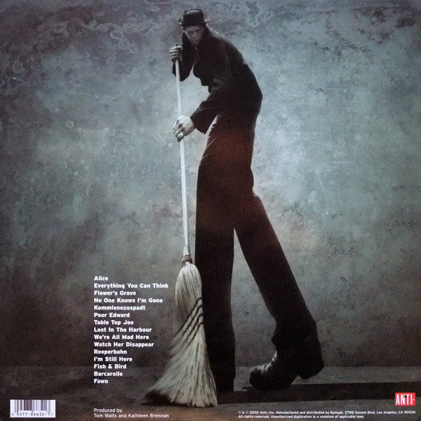 Tom Waits : Alice (LP, Album)