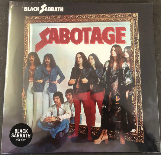Black Sabbath : Sabotage (LP, Album, RE, RM, RP, 180)