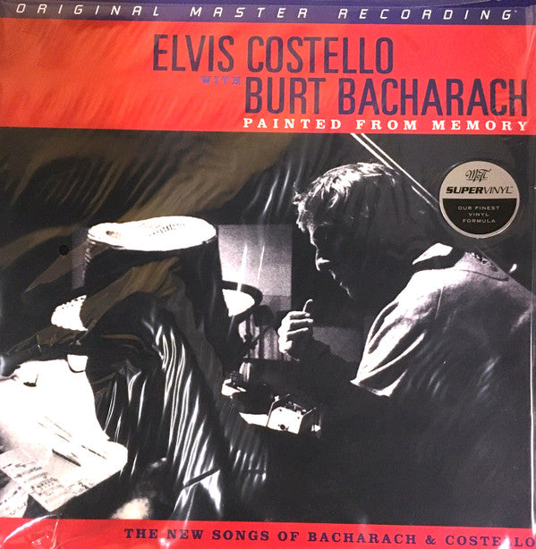 Elvis Costello With Burt Bacharach : Painted From Memory (LP, Album, Ltd, Num, RE, RM, Sup)