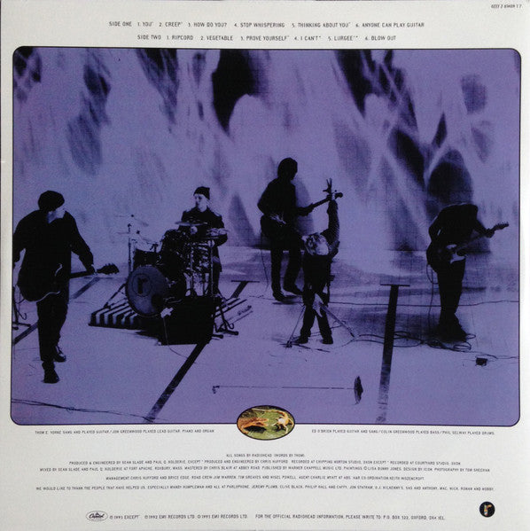 Radiohead : Pablo Honey (LP, Album, Ltd, RE, 180)