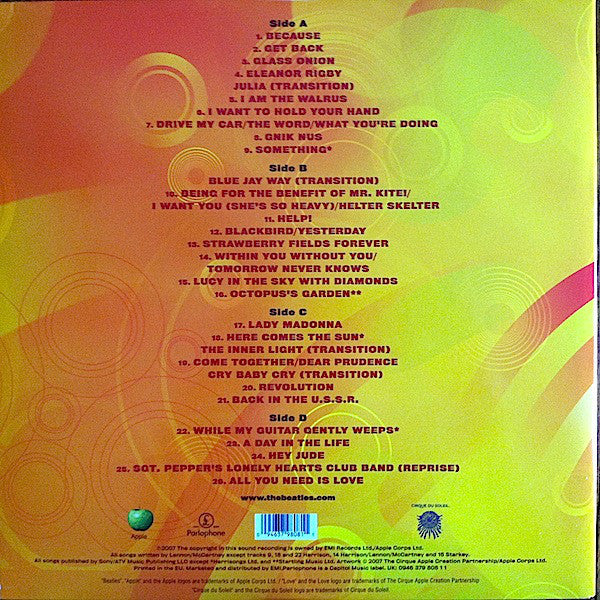 The Beatles : Love (2xLP, Album, Ltd)