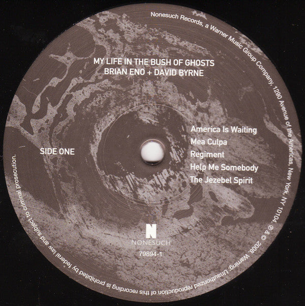 Brian Eno + David Byrne : My Life In The Bush Of Ghosts (2xLP, Album, RE, RM, Gat)