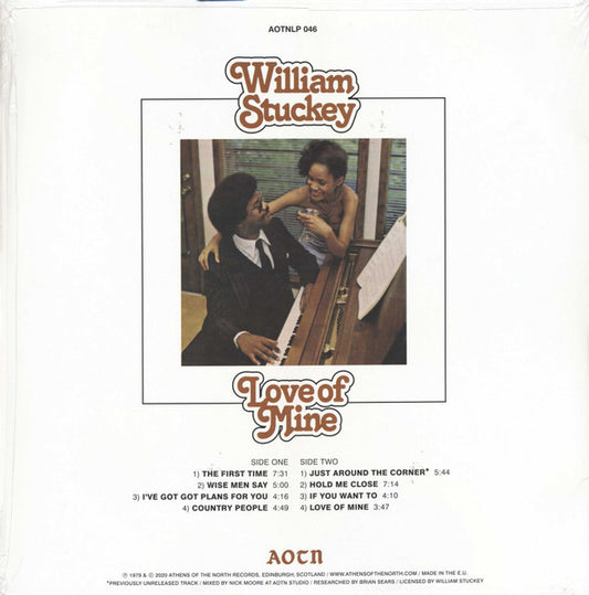 William Stuckey : Love Of Mine (LP, Album, RE)