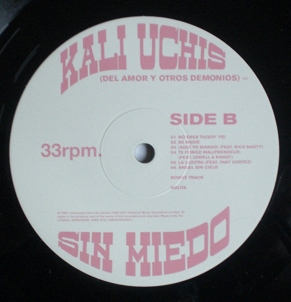 Kali Uchis : Sin Miedo  (LP, Album, Dlx)