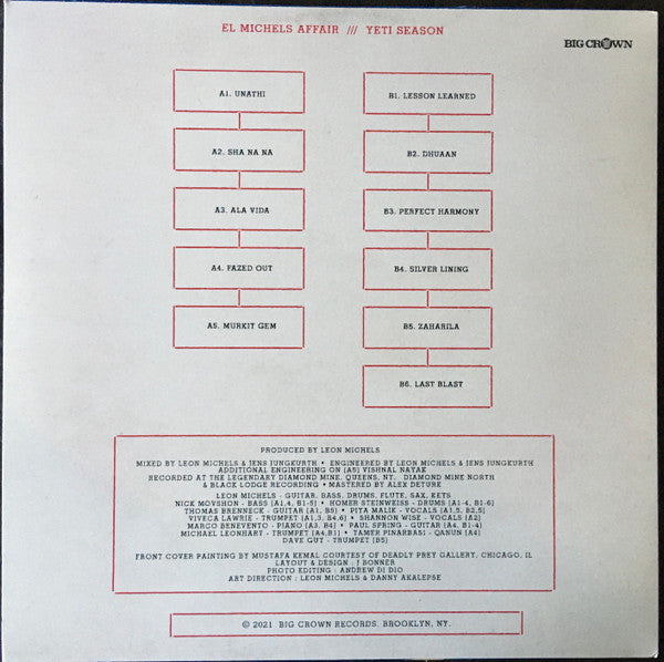 El Michels Affair : Yeti Season (LP, Album)