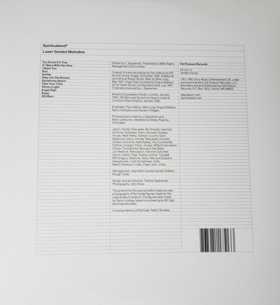 Spiritualized®* : Lazer Guided Melodies (2x12", Album, Ltd, RE, S/Edition, Whi)