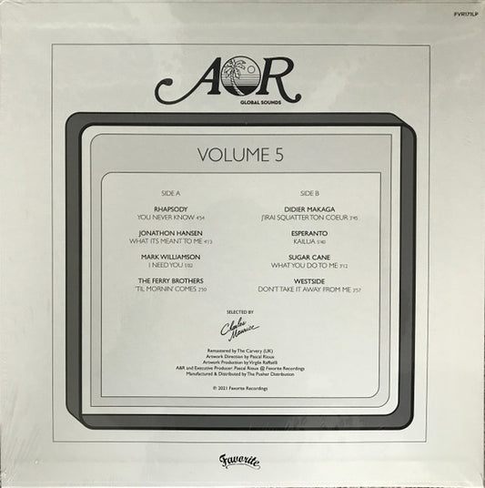 Various : AOR Global Sounds 1977​-​1984 (Volume 5) (LP, Comp)