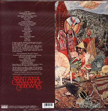 Santana : Abraxas (LP, Album, RE, Gat)